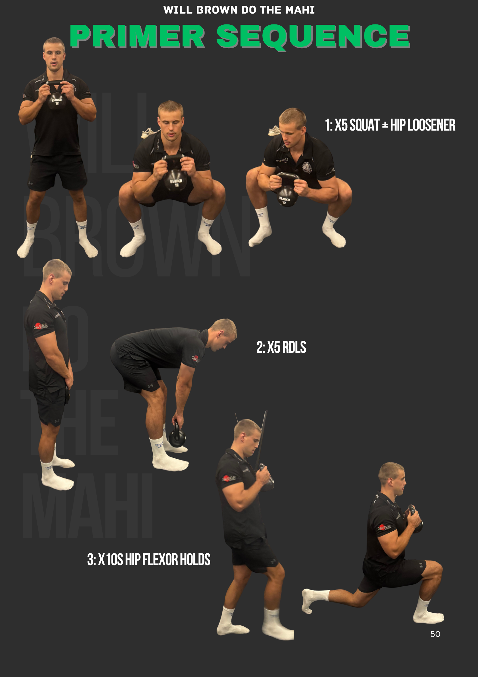 Will Brown: Do The Mahi (6 Week Gym Programme)
